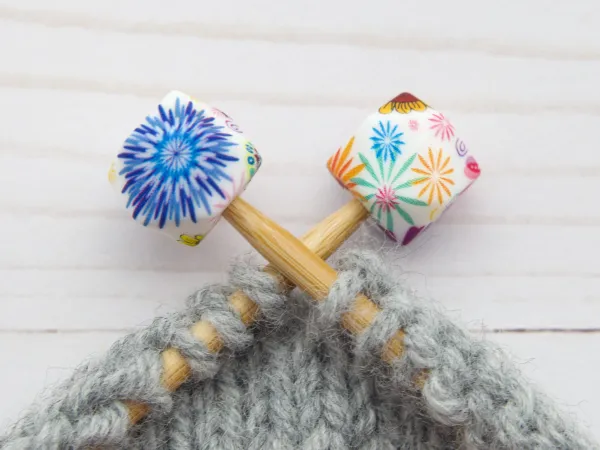 Stitch Stoppers Bright Bouquet Hexagon from Fox & Pine Stitches 2/package